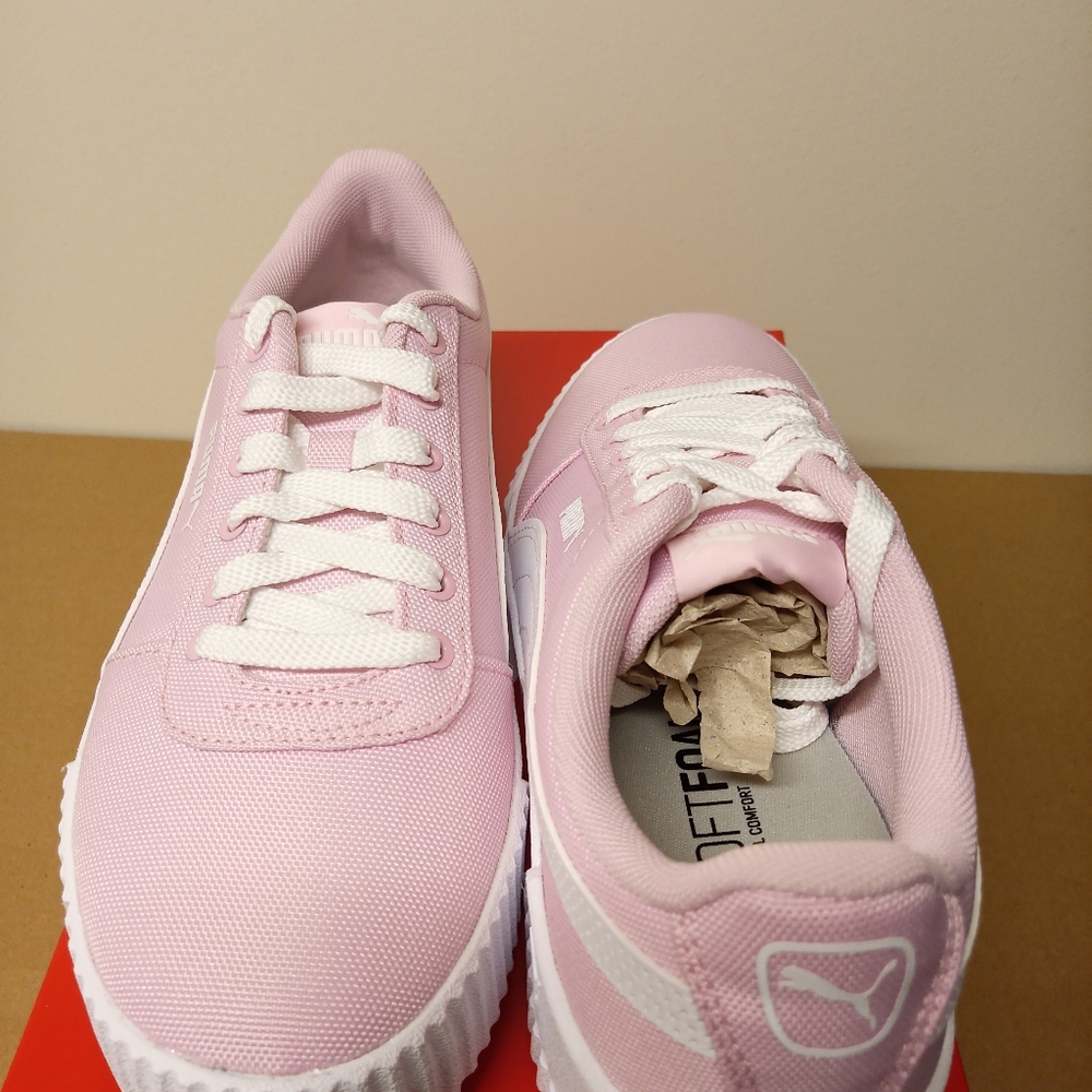 Puma Carina canvas sneakers